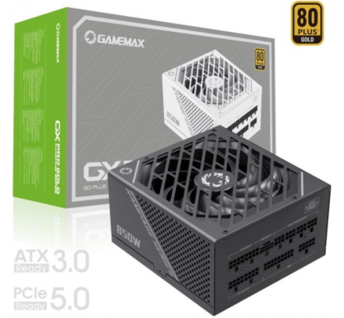 Gamemax Блок живлення Gamemax 850W (GX-850 PRO BK (ATX3.0 PCIe5.0))