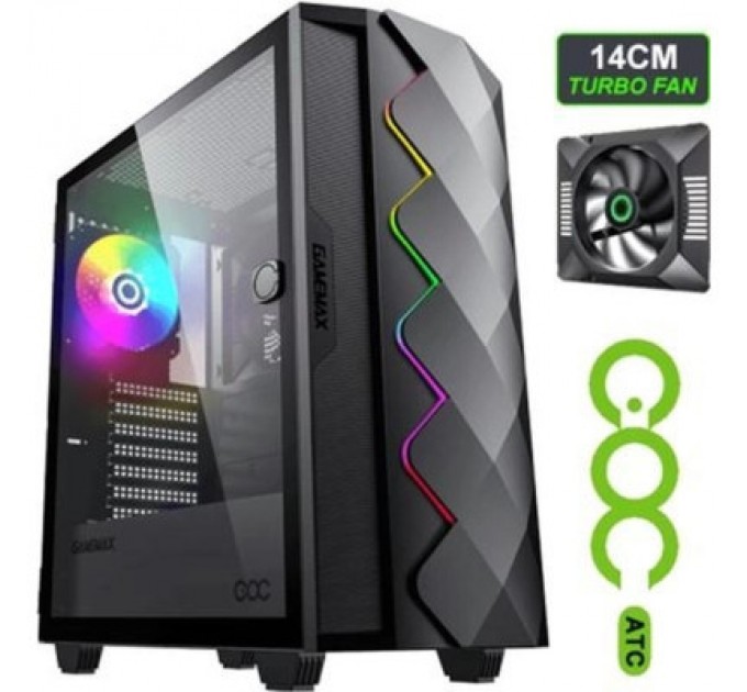 Gamemax Корпус Gamemax Black Diamond COC