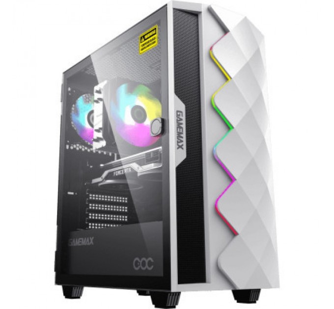 Gamemax Корпус Gamemax White Diamond COC