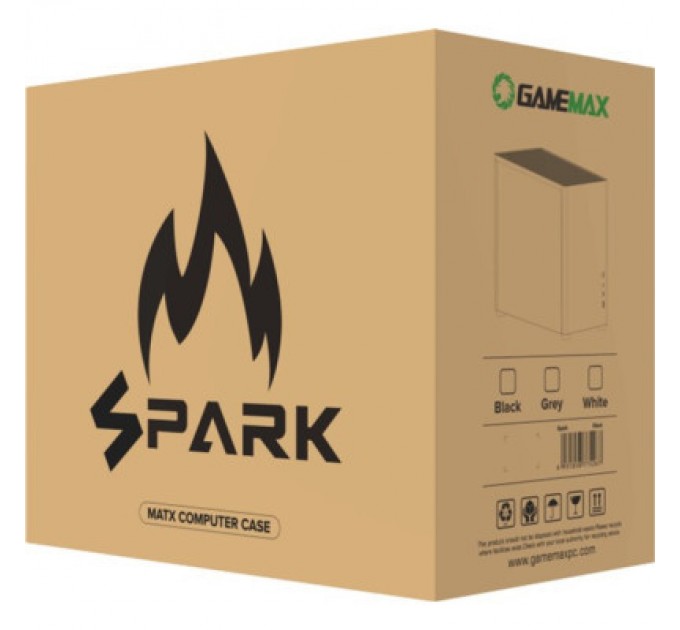 Gamemax Корпус Gamemax Spark Grey