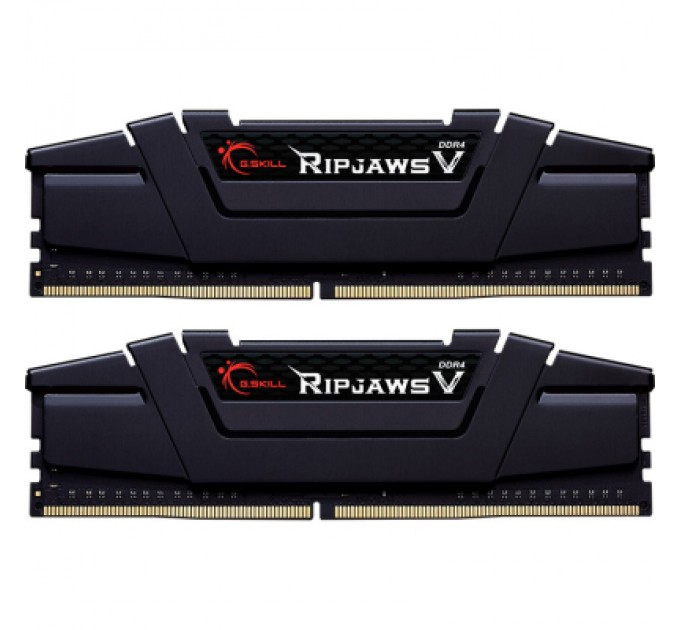 G.Skill Модуль пам'яті для комп'ютера DDR4 16GB (2x8GB) 3600 MHz Ripjaws V G.Skill (F4-3600C16D-16GVKC)