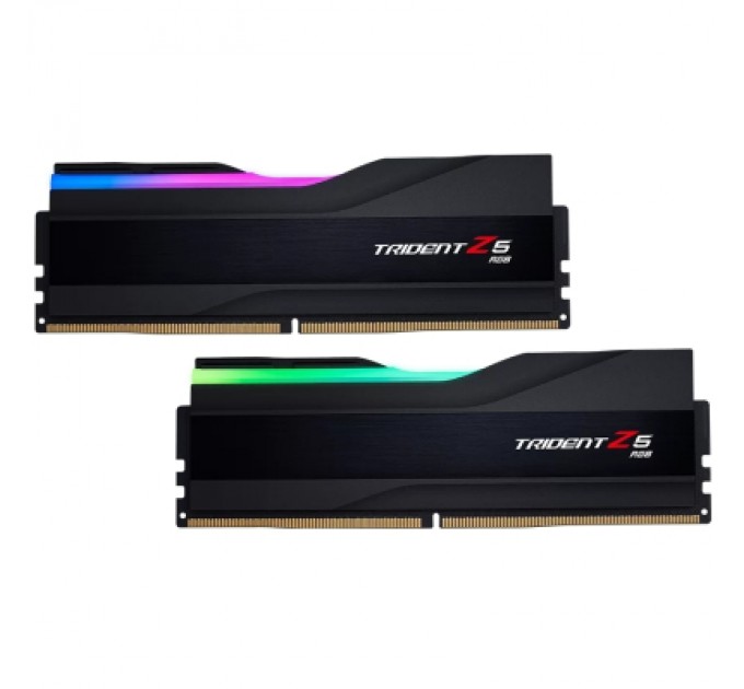 G.Skill Модуль пам'яті для комп'ютера DDR5 32GB (2x16GB) 5200 MHz Trident Z5 RGB G.Skill (F5-5200J4040A16GX2-TZ5RK)