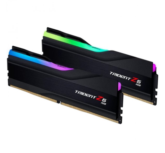 G.Skill Модуль пам'яті для комп'ютера DDR5 32GB (2x16GB) 5200 MHz Trident Z5 RGB G.Skill (F5-5200J4040A16GX2-TZ5RK)
