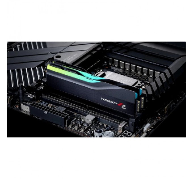 G.Skill Модуль пам'яті для комп'ютера DDR5 32GB (2x16GB) 5200 MHz Trident Z5 RGB G.Skill (F5-5200J4040A16GX2-TZ5RK)