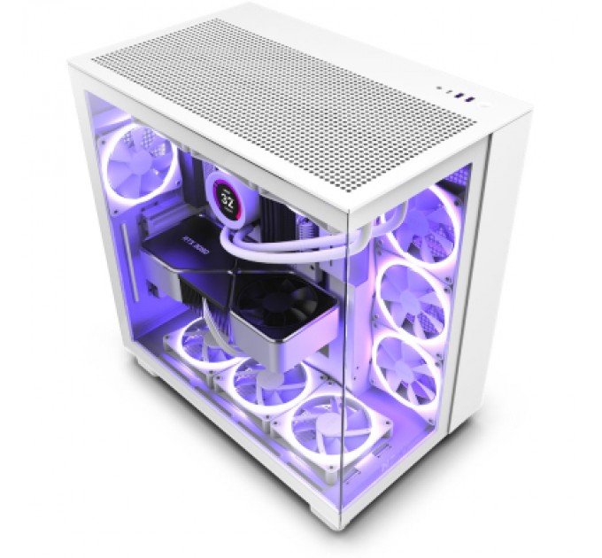 NZXT Корпус NZXT H9 Flow Edition White (CM-H91FW-01)
