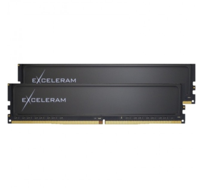 eXceleram Модуль пам'яті для комп'ютера DDR4 16GB (2x8GB) 3600 MHz Black Sark eXceleram (ED4163618AD)
