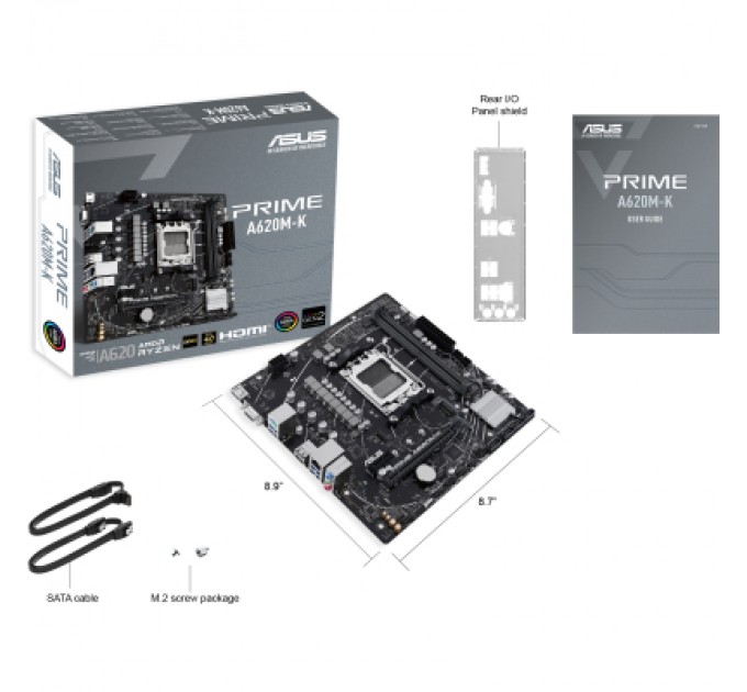 ASUS Материнська плата ASUS PRIME A620M-K