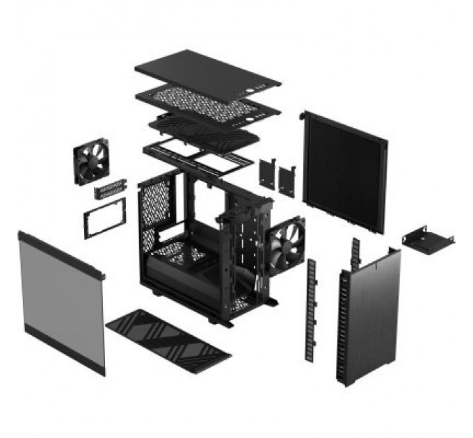 Fractal Design Корпус Fractal Design Define 7 Nano - Black TG Light (FD-C-DEF7N-02)