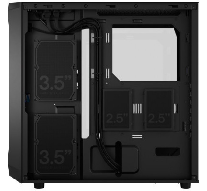 Fractal Design Корпус Fractal Design Focus 2 RGB Blck TG Clear Tint (FD-C-FOC2A-03)