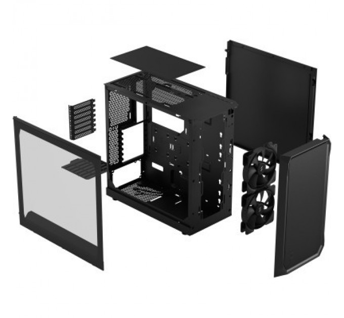 Fractal Design Корпус Fractal Design Focus 2 Black TG Clear Tint (FD-C-FOC2A-01)