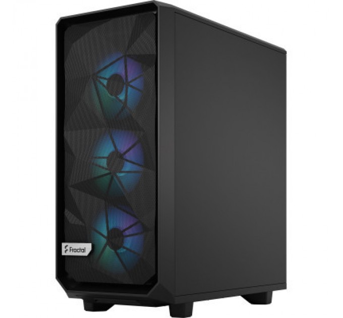 Fractal Design Корпус Fractal Design Meshify 2 Compact Lite RGB Bla (FD-C-MEL2C-05)