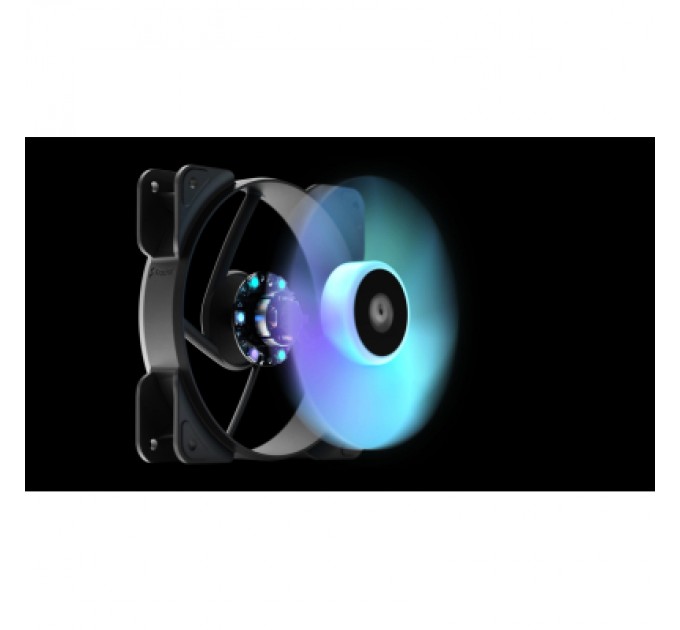 Fractal Design Кулер до корпусу Fractal Design Aspect 12 RGB PWM White Frame (FD-F-AS1-1209)