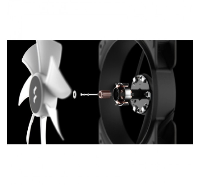 Fractal Design Кулер до корпусу Fractal Design Aspect 14 RGB PWM White Frame (FD-F-AS1-1409)