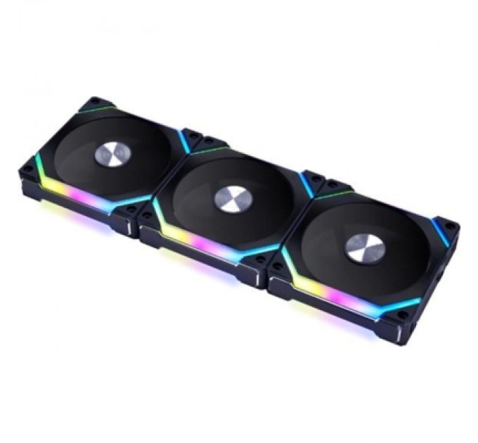 Lian Li Кулер до корпусу Lian Li Uni Fan SL V2, 120mm, Triple, Black (G99.12SLV23B.00)