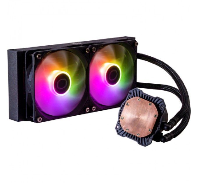 CoolerMaster Система рідинного охолодження CoolerMaster MasterLiquid 240L Core ARGB (MLW-D24M-A18PZ-R1)