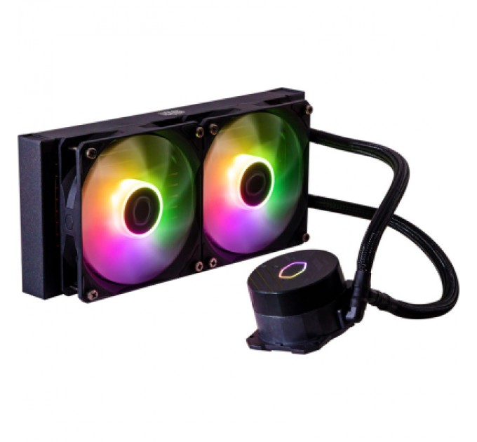 CoolerMaster Система рідинного охолодження CoolerMaster MasterLiquid 240L Core ARGB (MLW-D24M-A18PZ-R1)