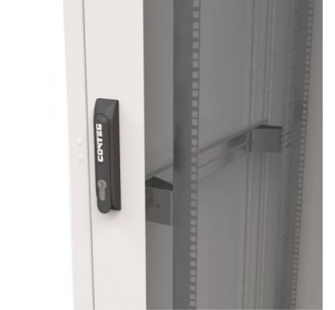 Conteg Шафа напольна Conteg iSEVEN 19", 27U 600x800, RAL7035 (RI7-27-60/80)