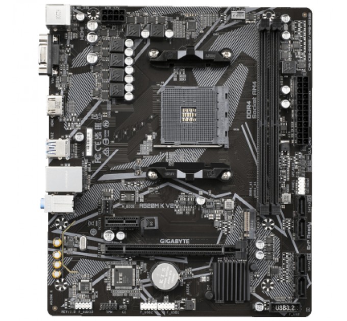 GIGABYTE Материнська плата GIGABYTE A520M K V2