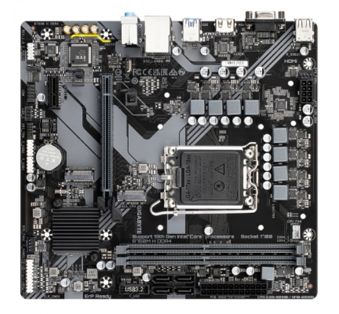 GIGABYTE Материнська плата GIGABYTE B760M H DDR4