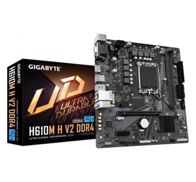 GIGABYTE Материнська плата GIGABYTE H610M H V2 DDR4