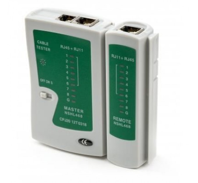 Vinga Тестер кабельний Vinga RJ-45/RJ-11 (VCPTT1145)