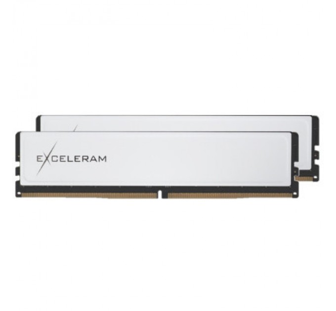 eXceleram Модуль пам'яті для комп'ютера DDR5 32GB (2x16GB) 6000 MHz White Sark eXceleram (EBW50320603638CD)