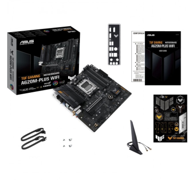 ASUS Материнська плата ASUS TUF GAMING A620M-PLUS WIFI