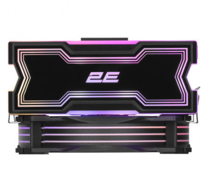 2E Кулер до процесора 2E Gaming Air Cool AC120D4TC-ARGB, LGA1700, 1366, 1200, 115X, AM5, AM4, AM3, AM3+, AM2, AM2+, FM2, (2E-AC120D4TC-ARGB)
