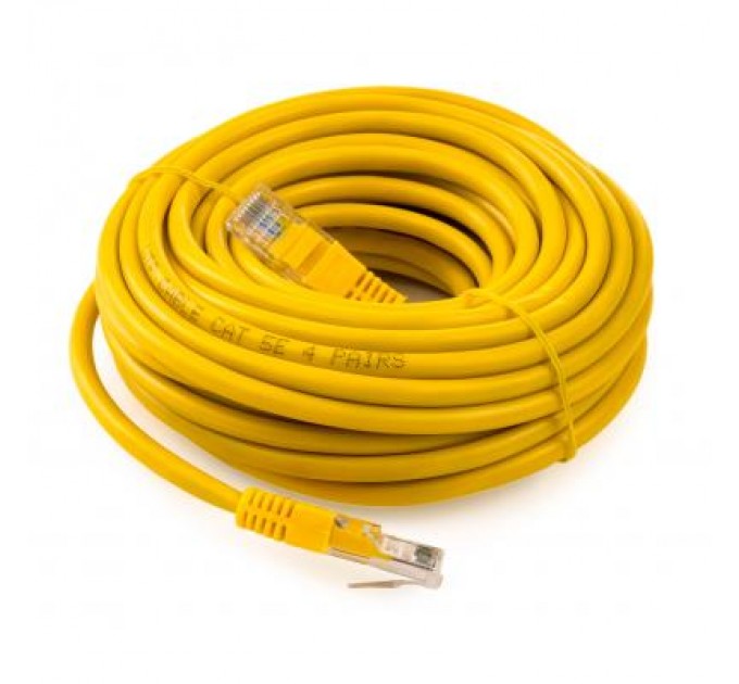 Vinga Патч-корд Vinga UTPCat5e 10.0 m CCA (VCPPCCCS10Y)