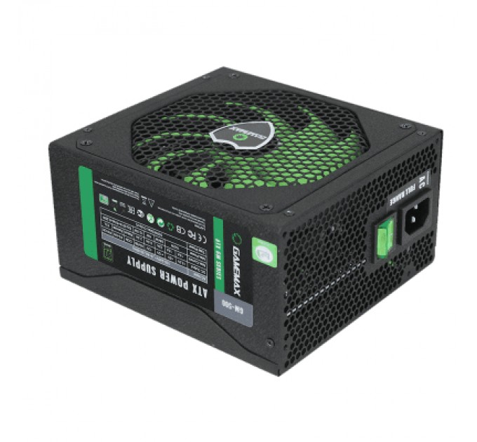 Gamemax Блок живлення Gamemax GM-500 80+ APFC Black