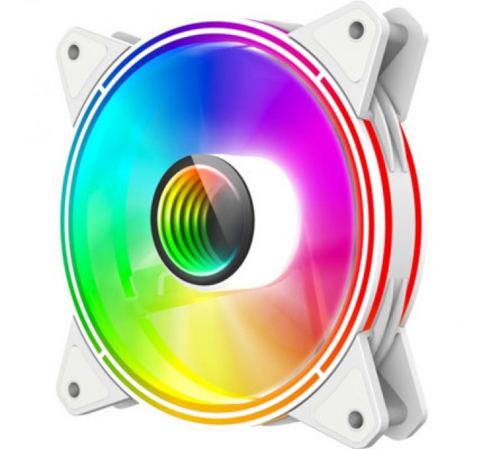 Gamemax Кулер до корпусу Gamemax FN-12Rainbow-Q-Infinity WT