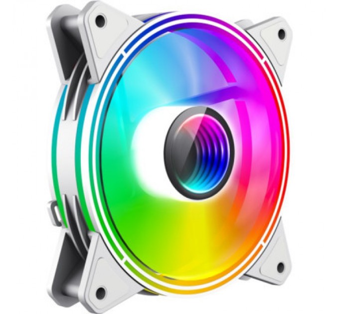 Gamemax Кулер до корпусу Gamemax FN-12Rainbow-Q-Infinity WT