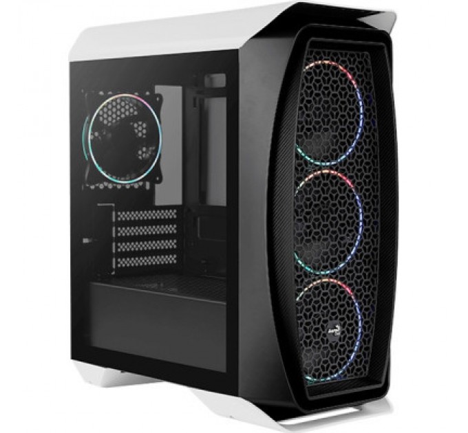 AeroCool Корпус AeroCool Aero One Mini Eclipse-G-WT-v1 Black/White (ACCS-PB18143.21)