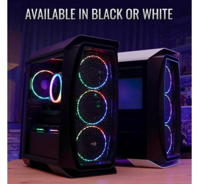 AeroCool Корпус AeroCool Aero One Mini Eclipse-G-WT-v1 Black/White (ACCS-PB18143.21)
