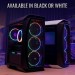AeroCool Корпус AeroCool Aero One Mini Eclipse-G-WT-v1 Black/White (ACCS-PB18143.21)