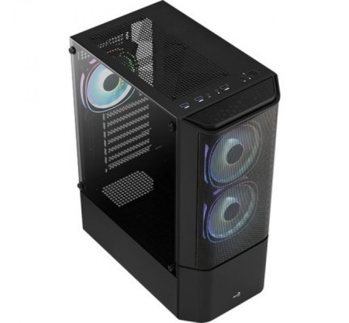 AeroCool Корпус AeroCool Quantum Mesh-G-BK-v2 Black (ACCM-PV31033.11)