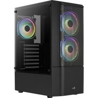 Корпус AeroCool Quantum Mesh-G-BK-v2 Black (ACCM-PV31033.11)