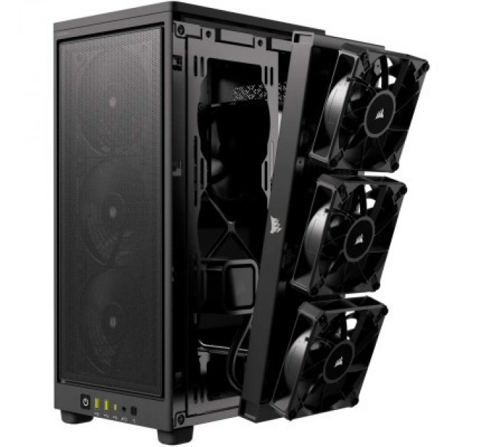 Corsair Корпус Corsair 2000D AIRFLOW Black (CC-9011244-WW)