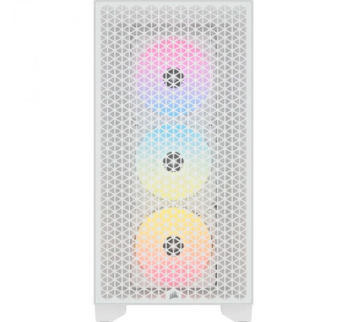 Corsair Корпус Corsair 3000D RGB Tempered Glass White (CC-9011256-WW)