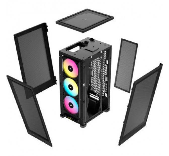 Corsair Корпус Corsair iCUE 2000D RGB AIRFLOW Black (CC-9011246-WW)