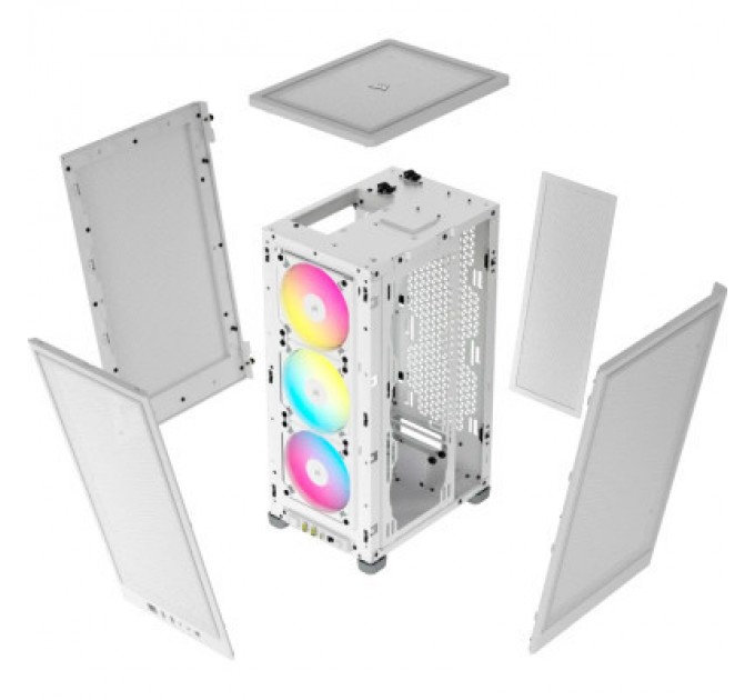 Corsair Корпус Corsair iCUE 2000D RGB AIRFLOW White (CC-9011247-WW)