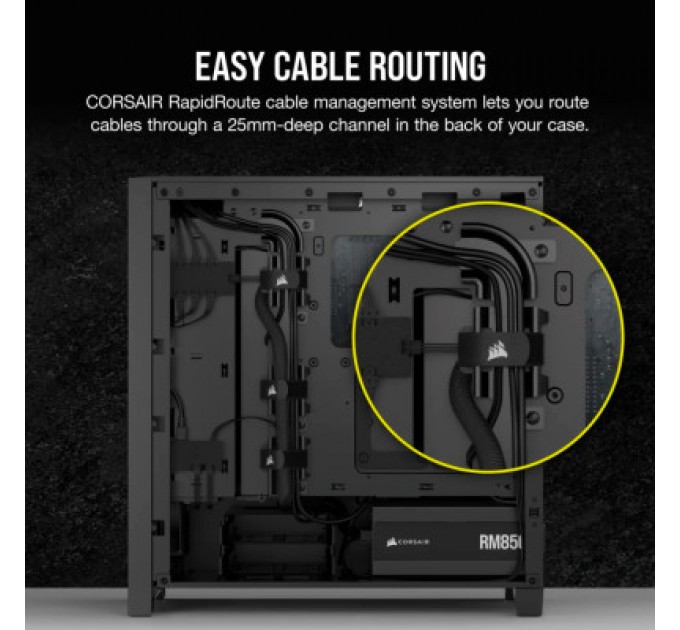 Corsair Корпус Corsair iCUE 4000D RGB Airflow Black (CC-9011240-WW)