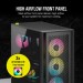 Corsair Корпус Corsair iCUE 4000D RGB Airflow Black (CC-9011240-WW)
