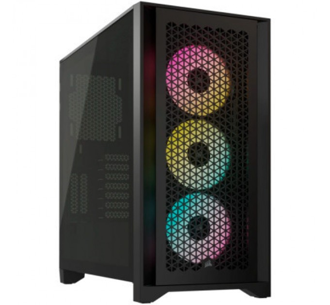 Corsair Корпус Corsair iCUE 4000D RGB Airflow Black (CC-9011240-WW)