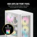 Corsair Корпус Corsair iCUE 4000D RGB Airflow White (CC-9011241-WW)