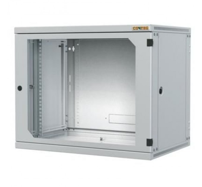 Conteg Шафа настінна Conteg 18U 19" 600x600мм RAL7035 (RUN-18-60/60)