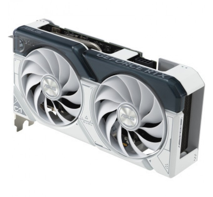 ASUS Відеокарта ASUS GeForce RTX4060 8Gb DUAL OC WHITE (DUAL-RTX4060-O8G-WHITE)