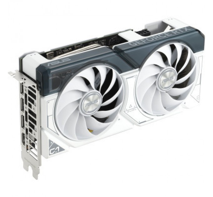 ASUS Відеокарта ASUS GeForce RTX4060 8Gb DUAL OC WHITE (DUAL-RTX4060-O8G-WHITE)
