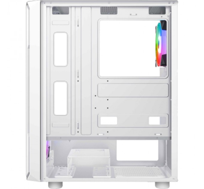 2E Корпус 2E Gaming Hexagon G338W, без БЖ, 2xUSB 3.0, 1xUSB Type-C, 1x120mm, 3x120mm ARGB, TG Side Panel, AT (2E-G338W)