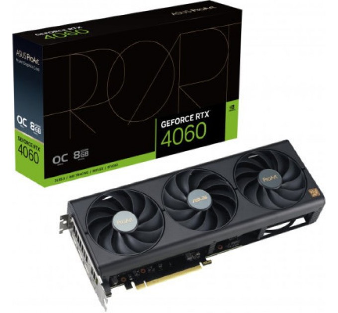 ASUS Відеокарта ASUS GeForce RTX4060 8Gb ProArt OC (PROART-RTX4060-O8G)